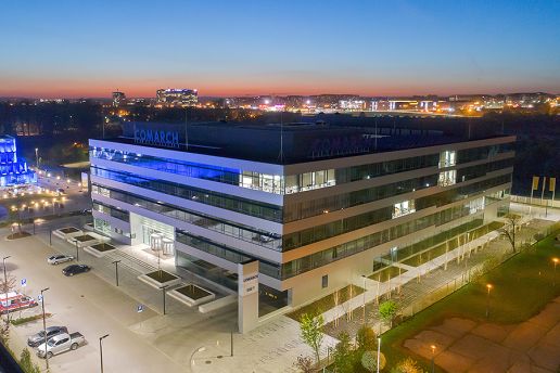 New Comarch Office Building in Kraków Economic Zone